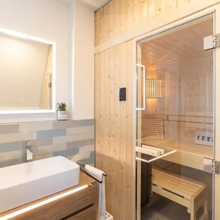 Dornkamp 6 - Luxurioese Fuer 2 Personen Inklusive Balkon Und Sauna * 티멘도르프스트랜드