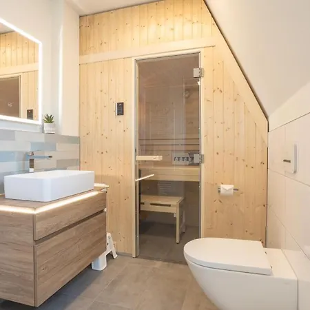 Dornkamp 6 - Luxurioese Fuer 2 Personen Inklusive Balkon Und Sauna 아파트